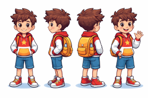 Animated Character portfolio preview
